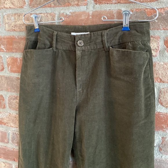 Dressbarn Sz 6 dark green cord trousers - Picture 4 of 8